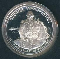 USA 1982. 1/2$ Ag "Washington" díszkiadásban, tanúsítvánnyal T:PP