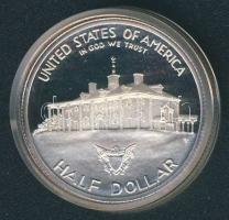 USA 1982. 1/2$ Ag "Washington" díszkiadásban, tanúsítvánnyal T:PP