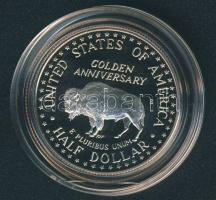 USA 1991. 1/2$ "Mount Rushmore" díszkiadásban, tanúsítvánnyal T:PP