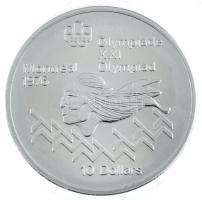Kanada 1975. 10D Ag "Montreali olimpia - Leo Yerxa" T:BU Canada 1975. 10 Dollars Ag "...