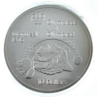 Kanada 1975. 10D Ag "Montreali olimpia" T:BU Canada 1975. 10 Dollars Ag "Montreal Oly...