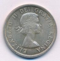 Kanada 1958. 1D Ag "Brit-Kolumbia-Totemoszlop" T:XF 
Canada 1958. 1 Dollar Ag "Briti...