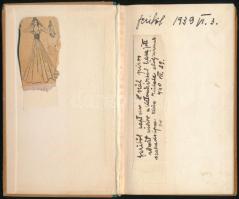 Lesznai Anna: Virágos szerelem. Magyar szerelmes versek gyüjteménye. Összeállította és színes rajzok...