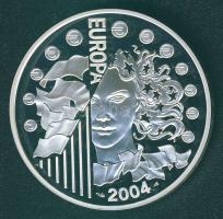 Franciaország 2004. 1 1/2€ Ag "EU-bővítés" T:PP