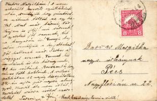 1930 Tornanádaska, Nádaska; vasútállomás, vasutasok, gőzmozdony. photo (EB)