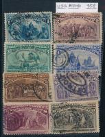 1893 Mi 73-80 (Mi EUR 95,-)