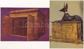 17 db MODERN használatlan Egyiptom kincsei motívum képeslap / 17 modern unused Egyptian motive postc...