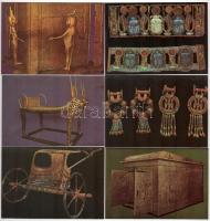 17 db MODERN használatlan Egyiptom kincsei motívum képeslap / 17 modern unused Egyptian motive postc...