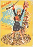 1950 Duell in der Manege, Metro-Goldwyn-Mayer film plakátja, szakadásokkal, 42×60 cm