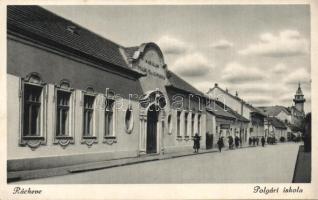 Ráckeve Polgári iskola a Városházával