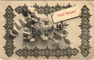 1907 Prosit Neujahr! / New Year greeting art postcard (EB)