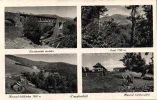 Tiszaborkút with viaduct, Mecsul resort and tourist hotel