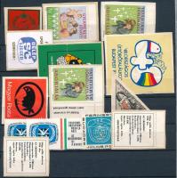 Levélzárók berakólap mindkét oldalára rendezve