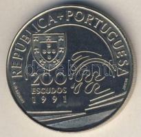 Portugália 1991. 200Esc "Kolumbusz és Portugália" T:BU
