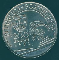 Portugália 1991. 200Esc "Kolumbusz és Portugália" T:BU