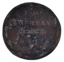 1704. X Poltura Cu "II. Rákóczi Ferenc" (7,61g) T:VF,F Hungary 1704. X Poltura Cu "Fr...