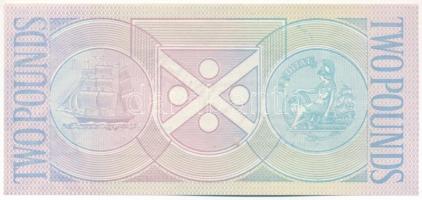 Skócia DN "Bank of Scotland" utazási csekk 2P-ről, "SPECIMEN" felülbélyegzéssel,...