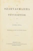 Tormay Béla: A szarvasmarha és annak tenyésztése. Bp., 1893, Eggenberger-féle könyvkereskedés (Athenaeum-ny.), 3 sztl. lev.+ 183+(7) p. Harmadik, javított és bővített kiadás. Szövegközi ábrákkal illusztrálva. Átkötött félvászon-kötésben, kissé kopott borítóval, néhány kissé foltos lappal.