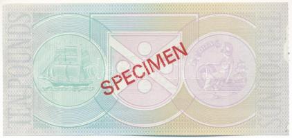 Skócia DN "Bank of Scotland" utazási csekk 10P-ról, "SPECIMEN" felülbélyegzéssel...
