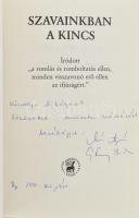 Szavainkban a kincs. Tanulmányok a nemzet jövőjéről. Íródott a "romlás és romboltatás ellen, mi...