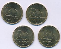 2003. 20Ft "Deák" (4x) T:UNC,AU kis karc
Adamo FOEM2