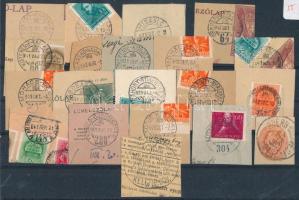 20 db bélyegzés stecklapon