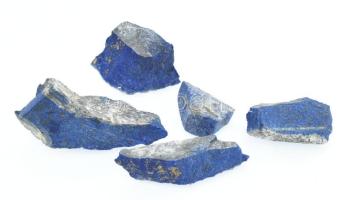 Lapisz lazuli csomag, 5 db, 153 cts