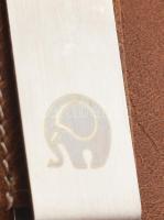 Bankkártya és igazolványtartó pénzcsipesszel, jó állapotban