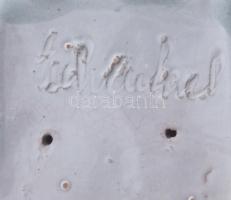 Eschenbach Jenő (1908-1981): Kukoricát evő férfi. Jelzett, hibátlan, m: 20,5 cm