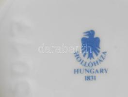 Hollóházi paradicsommadár mintás váza. Jelzett, matricás, hibátlan, m: 24,5 cm