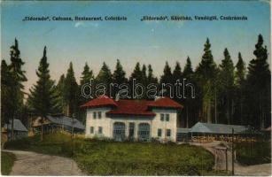 Tusnád-fürdő, Baile Tusnad; Eldorado kávéház, vendéglő és cukrászda. Adler Brasov / cafe, restaurant and confectionery