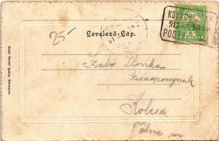 1912 Kovácspatak, Kovacov; Nyaraló szálloda. Stromf Ignác kiadása / villa hotel (EB)