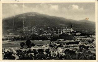 1938 Nyitra, Nitra; Panorama so Zoborem / látkép / general view (fa)