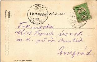 1909 Stubnyafürdő, Túróchévíz, Stubnianske Teplice, Turcianske Teplice; Kertész lak. Kohn Ede kiadás...