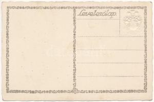 Hunnia Corporatio. Hungária magyar technikusok egyesülete dombornyomott címere. R.J.E