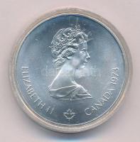 Kanada 1973. 5D Ag "Montreali Olimpia - Észak-Amerikai térképe" T:BU Canada 1973. 5 Dollar...