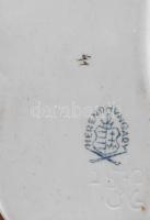 Herend virágmintás cipő. Jelzett, kézzel festett, hibátlan, h: 10,5 cm