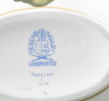 Herend rothschild mintás kosár alakú kínáló. Jelzett, hibátlan, 11x9x8,5 cm