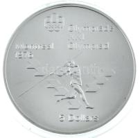 Kanada 1975. 5D Ag "Montreali Olimpia - Gerelyhajítás" T:BU Canada 1975. 5 Dollars Ag &quo...