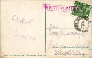 Jablunkov, Jablunkau (schles. Beskiden); streets, shop of Franz Kuch., Ed. Feitzinger No. 1208. (EK)