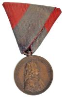 1938. &quot;Felvidéki Emlékérem&quot; bronz kitüntetés mellszalagon T:XF patina Hungary 1938. &quot;Upper Hungary Medal&quot; bronze decoration with ribbon C:XF patina NMK 427.