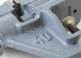 Műszerész satu. Jó állapotban, 16x20 cm