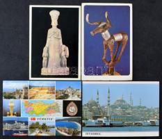 TÖRÖKORSZÁG - 60 db modern képeslap és leporello / TURKEY - 60 modern postcards and leporellos