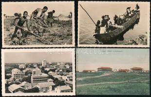 35 db főleg RÉGI afrikai képeslap: Szenegál / 35 pre-1950 African postcards: Senegal