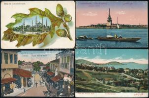 Constantinople, Istanbul; 23 pre-1945 postcards in mixed quality