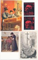 JUDAIKA - 40 db főleg régi használatlan képeslap / JUDAICA - 40 mostly pre-1945 unused postcards