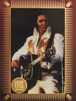 Elvis Gold Metallic Images Collector Cards. 20 darab 9x6,5 cm-es Elvis Presley-t ábrázoló fém gyűjtő...