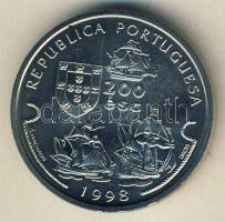 Portugália 1998. 200Esc "Vasco da Gama" T:1- pici ph