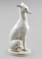 Porcelán agár. Jelzett, hibátlan (tűzhibával), m: 16 cm