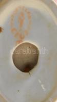 Porcelán agár. Jelzett, hibátlan (tűzhibával), m: 16 cm
